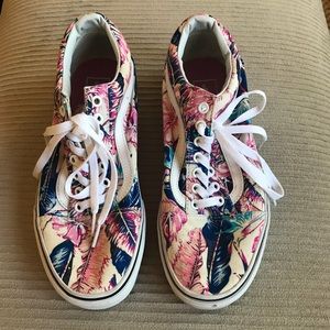 Hawaiian Print Vans